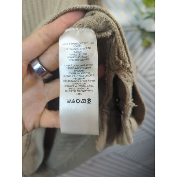 Free People We the Free Women's Magic Thermal Golden Olive Size Large - Picture 6 of 8